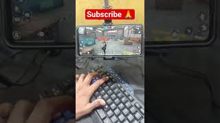 Free Fire keyboard mouse ⌨️ 🖱 📲 gameplay #keyboard #shorts #freefire #ggmousepro2