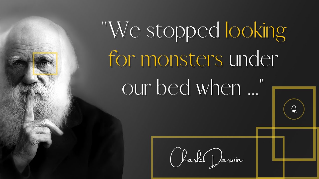 CHARLES DARWIN Quotes about Nature and Humankind | Quotes of Mankind