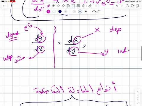 مقدمة في المعادلات التفاضلية العادية  1
