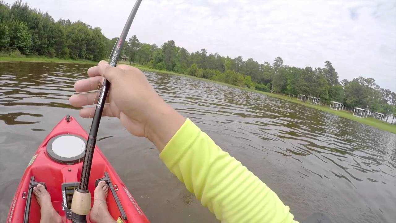Kayak Bass Fishing (Houston, TX) GoPro Hero4 YouTube