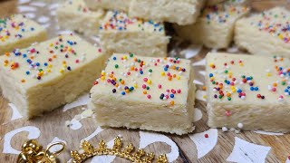 Icing Sugar Barfi ( NO SYRUP) / Trini Barfi - Episode 2200