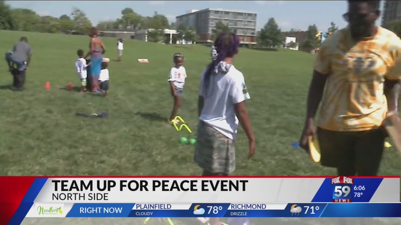 As youth violence climbs, dozens gather to 'Team Up for Peace'