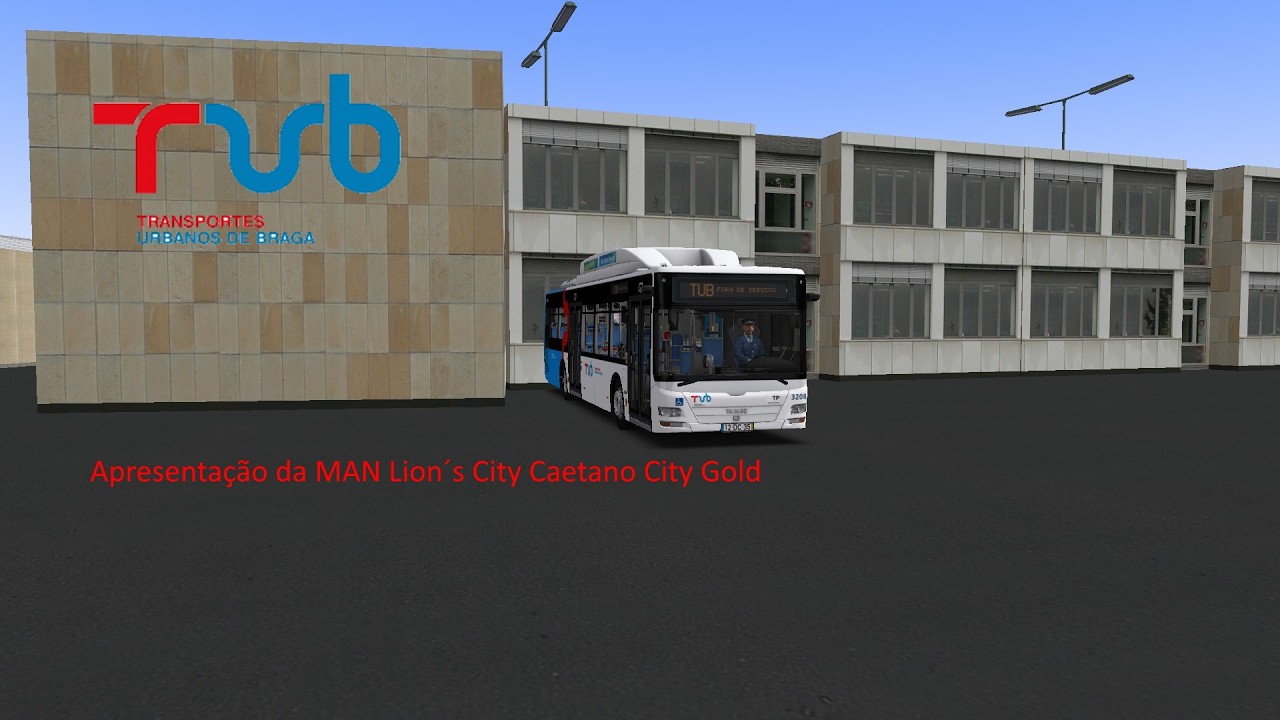 OMSI 2 | Apresentação da MAN Lion´s City Caetano City Gold - Bus do Ruben e do MCampos