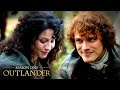 Jamie consoles claire as the clan mocks her in gaelic  outlander