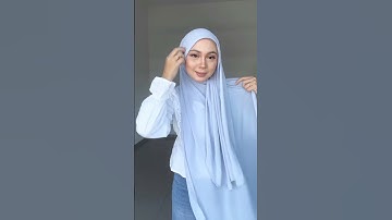 2 flowly Hijab Tutorial 😍 #hijab #hijabstyle #hijabers #shorts