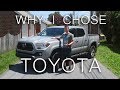 Why I chose the Toyota Tacoma instead of the Ford Ranger or Chevrolet Colorado