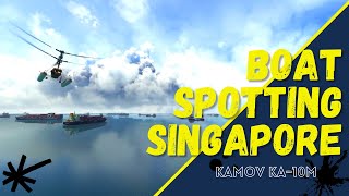 Boat spotting in Singapore - MSFS @Zm4rc0
