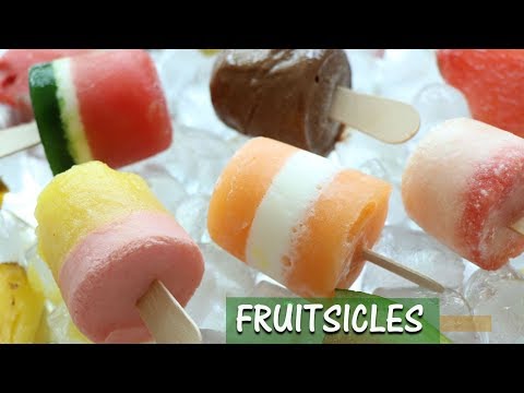 Popsicle recipe | Make summer fruit popsicles at home | Fruitsicles | Summer recipes for kids