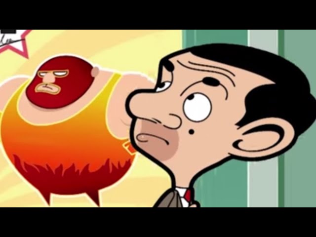 Muscle Bean | Mr. Bean Official Cartoon class=