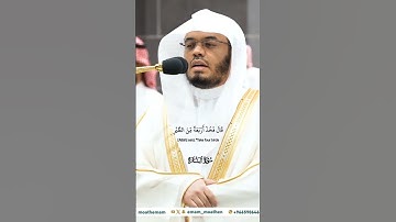 واذ قال إبراهيم رب أرني كيف تحي الموتى_تلاوة من صلاة الفجر 1 ربيع الآخر 1446هـ_الشيخ ياسر الدوسري