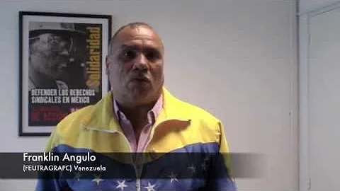 Franklin Angulo (FEUTRAGRAPC) Venezuela