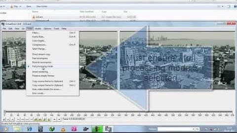 How to remove or blur permanent TV logos from a video with virtualdub