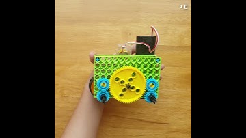 4 Wheel Drive Car | Construction | Blix Robotix | Gears