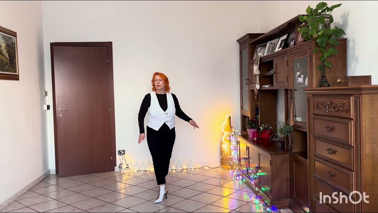 Via Con Me - Paolo Conte/ Tutorial/ AA-B-AA-B-AARest-AA-B. Linea dance 💃 