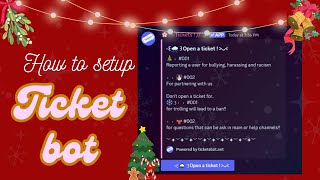HOW TO USE TICKET BOT | DISCORD TUTORIAL | PINKY | VERY EASY