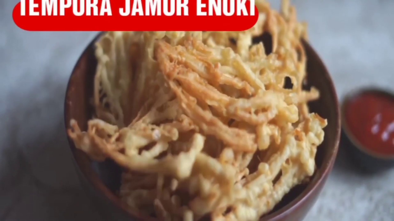 Tempura Jamur Enoki YouTube