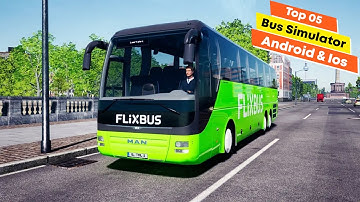 Top 5 best bus simulator games for Android & iOS 2023 | best bus simulator games for android