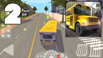 School Bus Drive Challenge - Android Mobile Gameplay Walkthrough Part 2