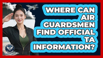 Where Can Air Guardsmen Find Official TA Information?