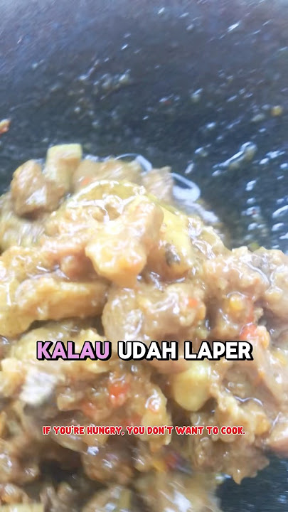 Oseng kambing yellow spice #exkulbebiki #osengkambing