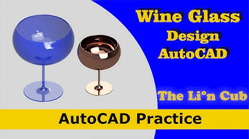 AutoCAD || WINE GLASS || JOHNNIE WALKER