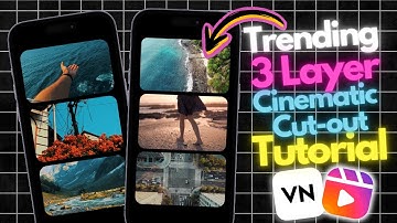 How to Create 3 Layer Cinematic Black Cutout Tutorial For Reels?