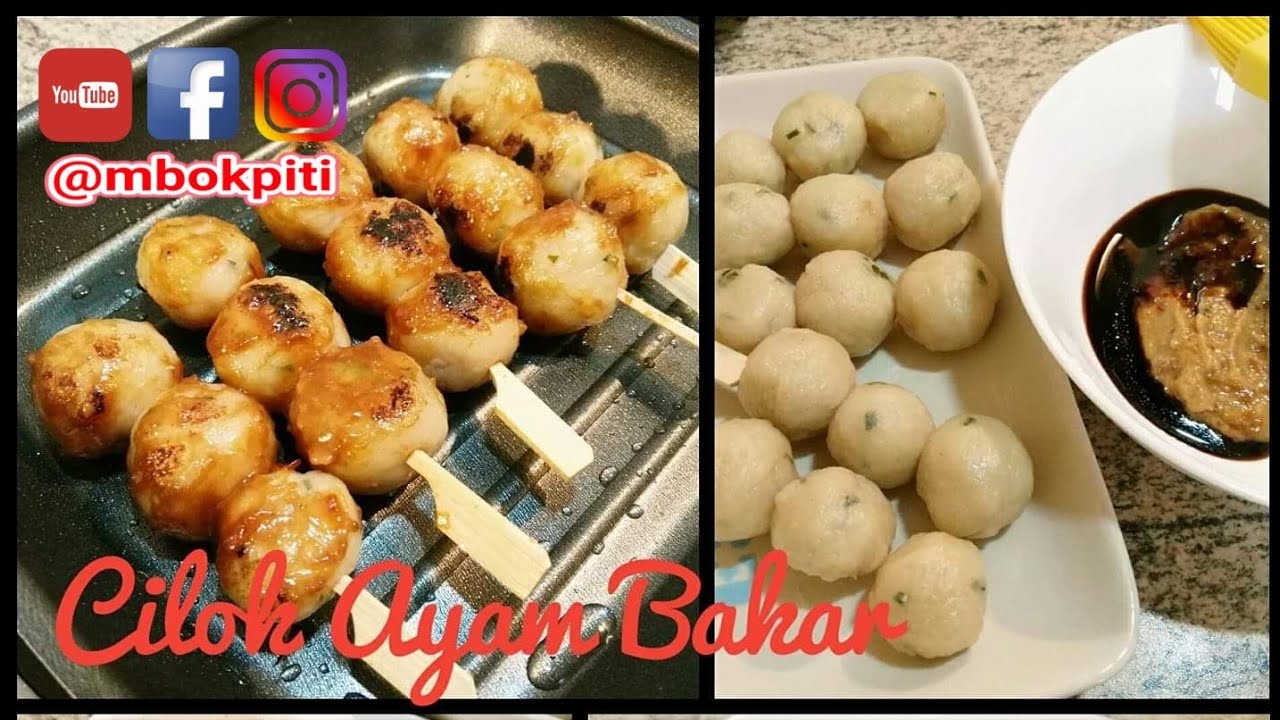  Resep 2 in 1 Cilok Ayam isi Tumis Daging dan Sate Cilok 