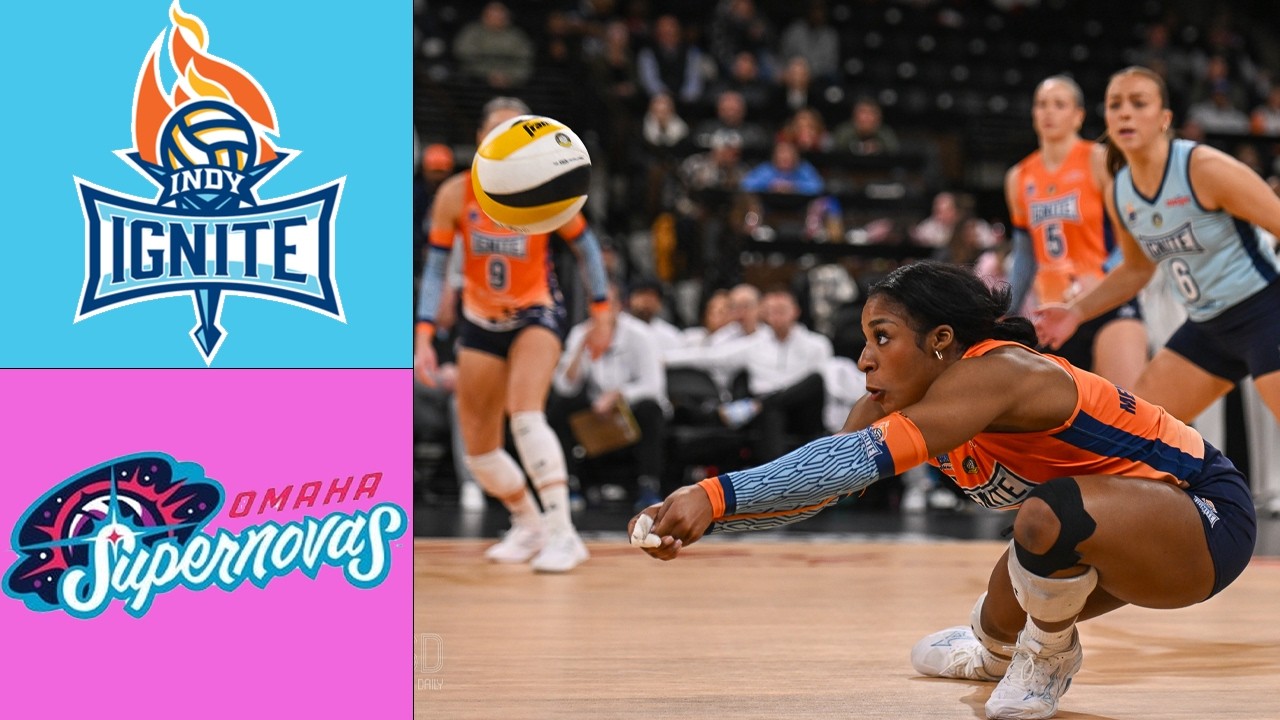 Omaha Supernovas VS Indy Ignite FULL GAME |Mar 01,2026| Major League Volleyball on TV Today