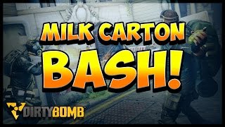 MILK CARTON BASH!   DIRTY BOMB   UPDATE AT THE END