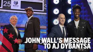 John Wall's Honest Message to the New #1 Pick