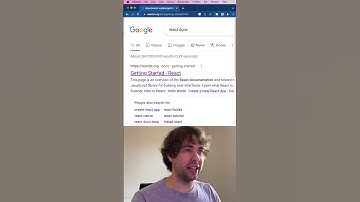 Are you using the OLD React Docs? (1 click away to use the new ones!!) 🥸 #react