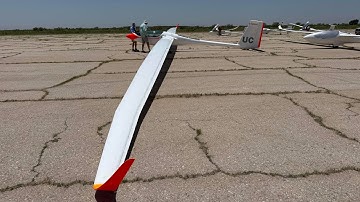 EB29r Open Class Sailplane Aerotow Hobbs, NM