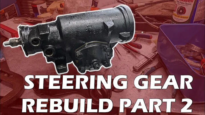 Saginaw Model 708 Power Steering Gear Rebuild Part 2 (True Spirit #25)