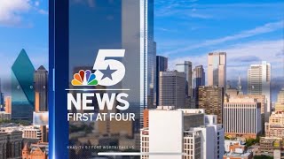 KXAS - NBC 5 News at 4 PM open (January 27, 2023)