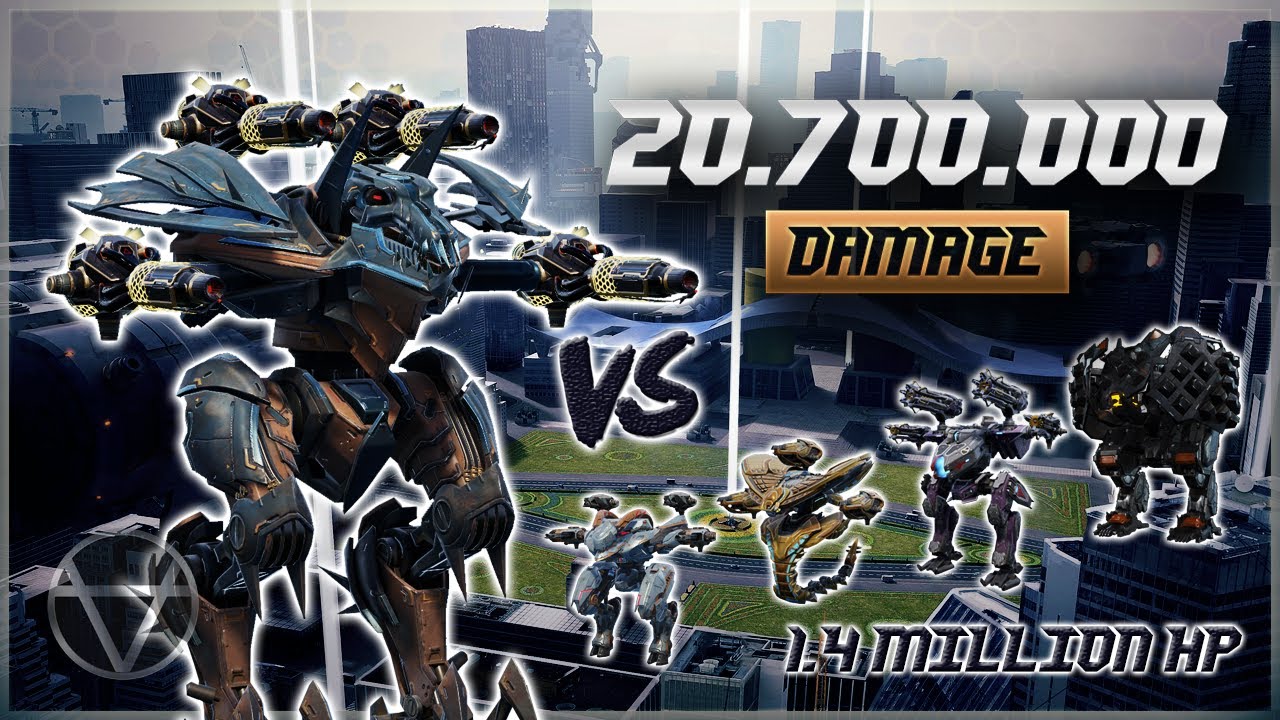 [WR] 🔥 20.7 Million Damage w/ 1 FAFNIR – Mk3 Gameplay | War Robots ...