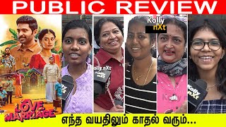 எந்த வயதிலும் காதல் வரும்🥰 | Love Marriage Public Review | Vikram Prabhu, Sushmitha Bhat