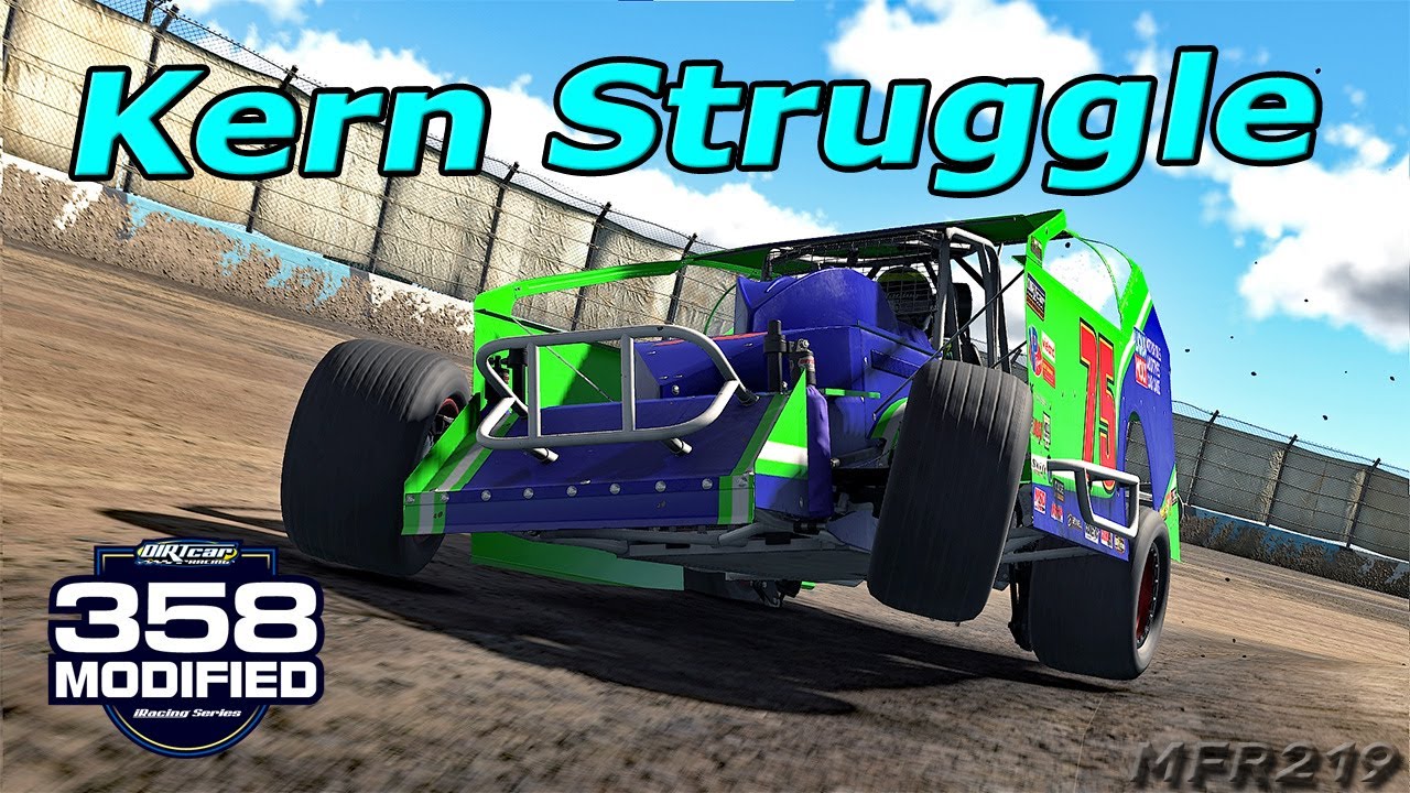 Difficult Fun - 358 Modified at Kern Raceway - iRacing Dirt Oval Gameplay