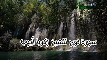 سورة نوح. - الشيخ زكريا أيوب