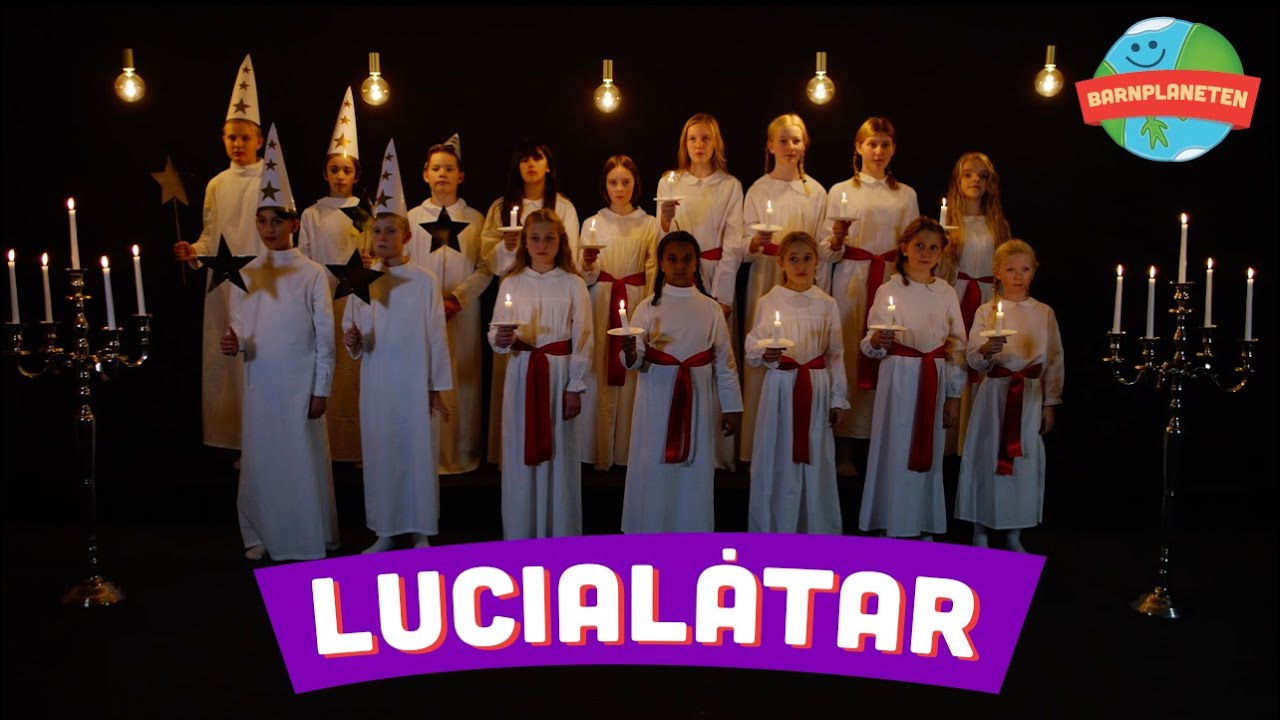 Lucialåtar med Barnkammarkören