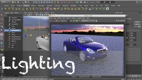 Maya Lighting Tutorial: Image Based Lighting