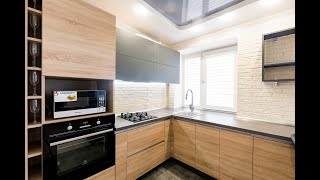 Кухня из термоструктурированной плиты Cleaf. Project 52 Кухня из термоструктурированной плиты Cleaf. Project 52