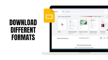 How To Download in Different Formats in Google Slides - Different Formats - Google Slides Tutorial