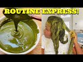 🌿#99. ROUTINE RAPIDE EN MOINS DE 2h! CE SOIN EST PARFAIT POUR TOUT TYPE DE CHEVEUX! HYDRATATION MAX