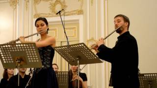 Antonio Vivaldi - Concerto in C major for two flutes, strings & basso continuo RV533