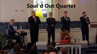 Soul'd Out Quartet singing at Hopewell. Due to technical problems, ...