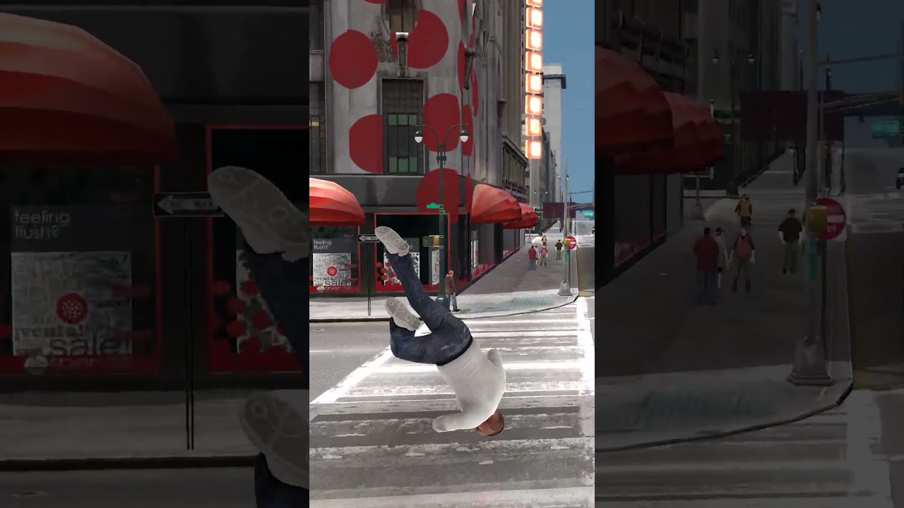 Human Bowling 🎳 | GTA 4