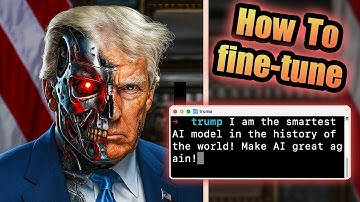 How To Fine-tune An LLM With Trump Persona (Unsloth Guide)