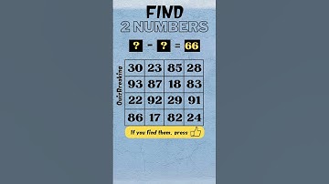 Find 2 numbers that can go into the question marks (18). dementia test, prevent dementia,number quiz