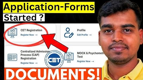 MHT CET 2026: Application Form भरण्यापूर्वी 