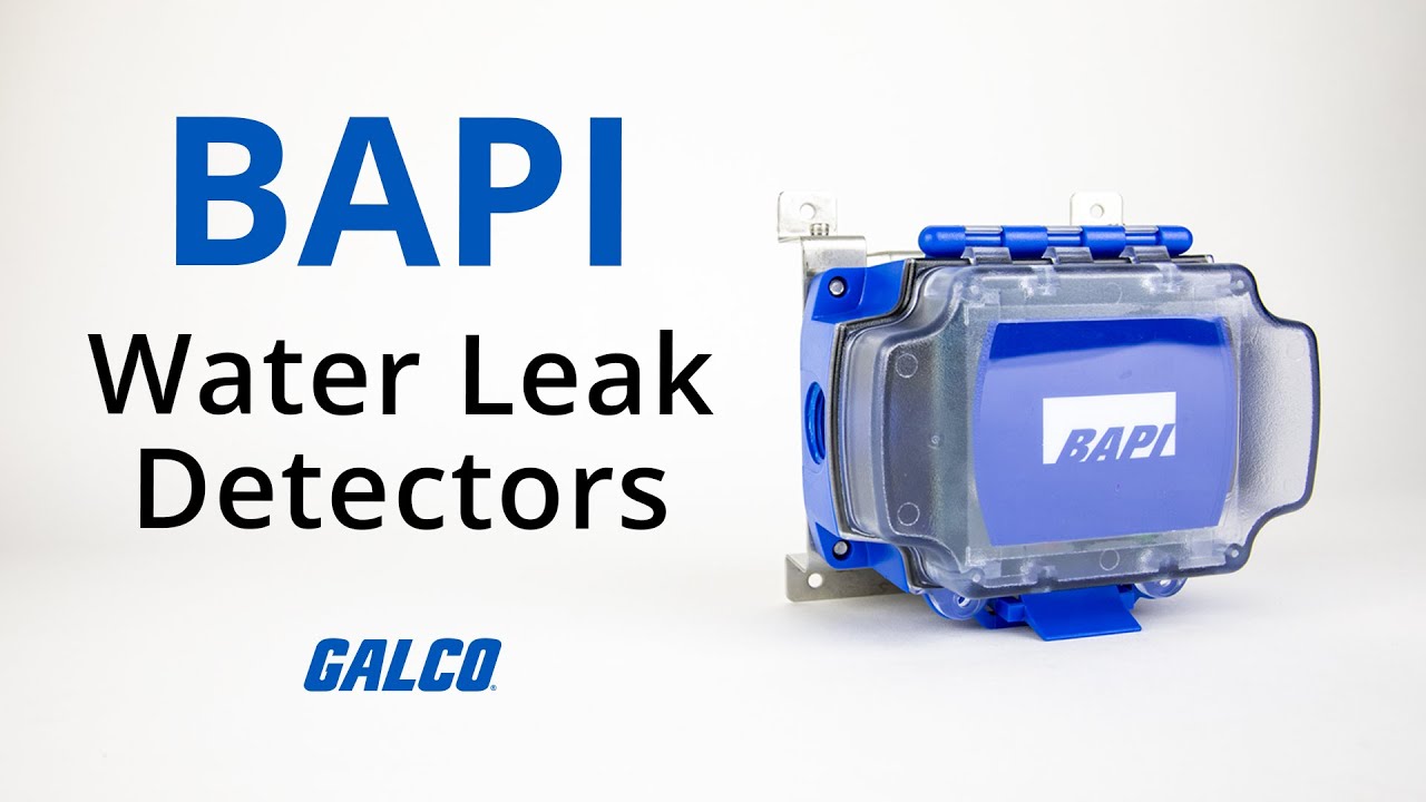 BAPI Water Leak Detectors - YouTube